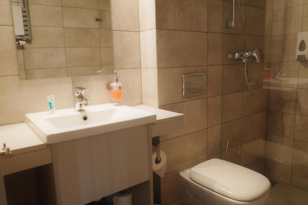 Koupelna v ubytování Guest Apartments Orłowo