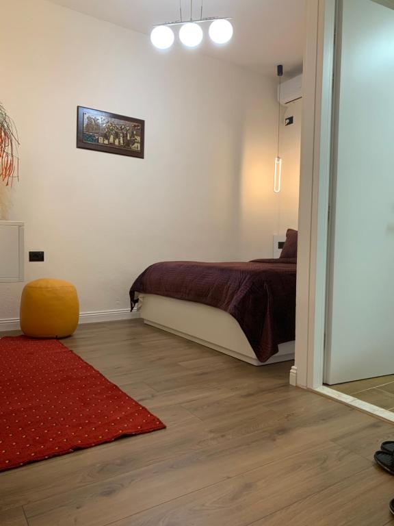 Postel nebo postele na pokoji v ubytování Manga guesthouse