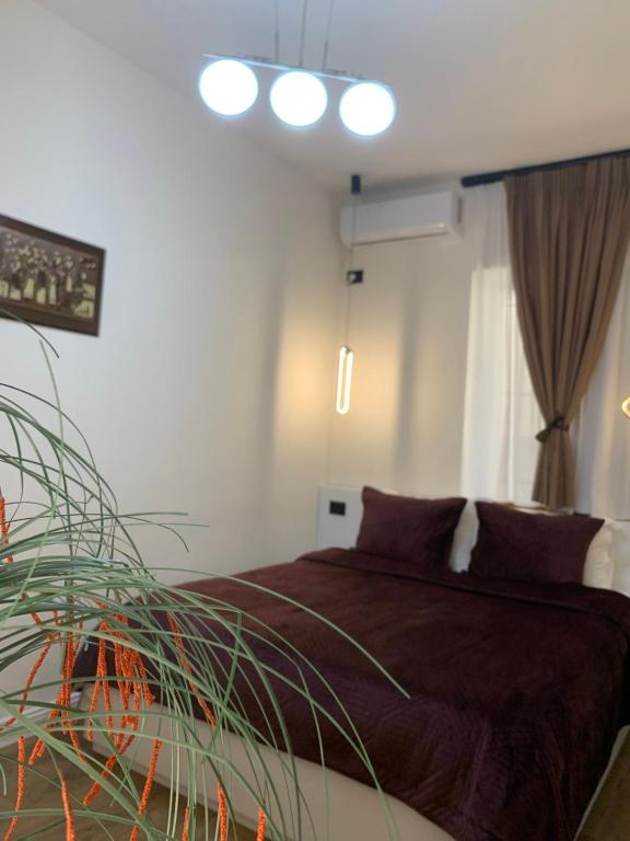 Postel nebo postele na pokoji v ubytování Manga guesthouse