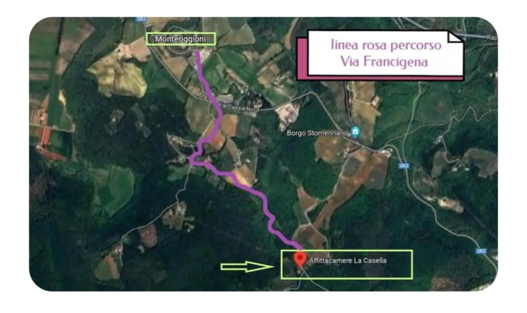 Fotografie z fotogalerie ubytování Camere nel bosco sulla Via Francigena v destinaci Monteriggioni