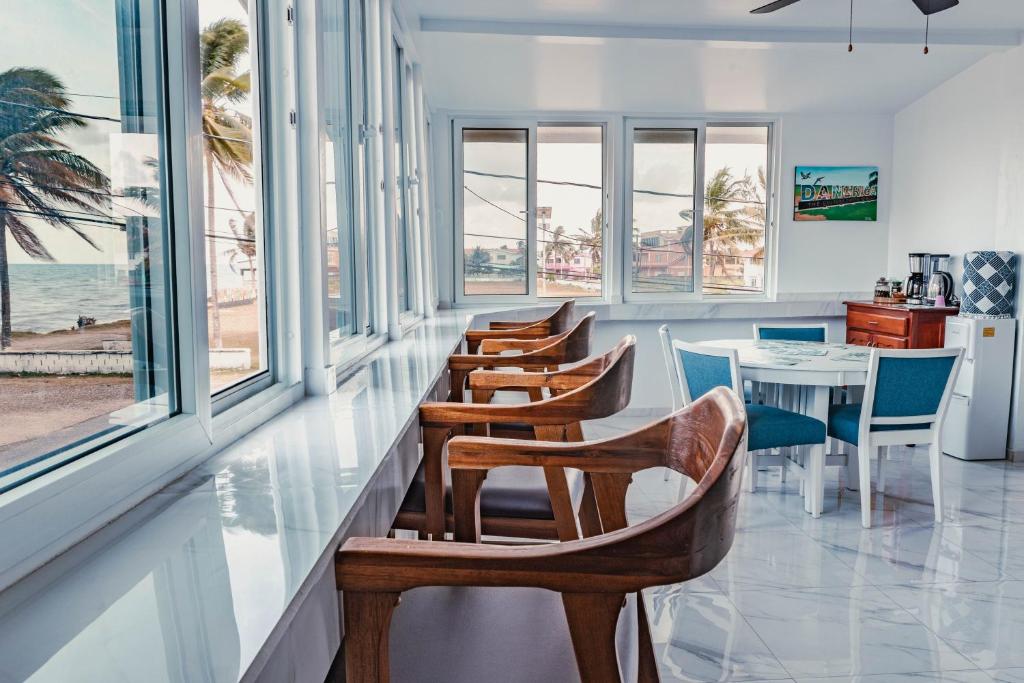 Posezení v ubytování Bonefish Hotel