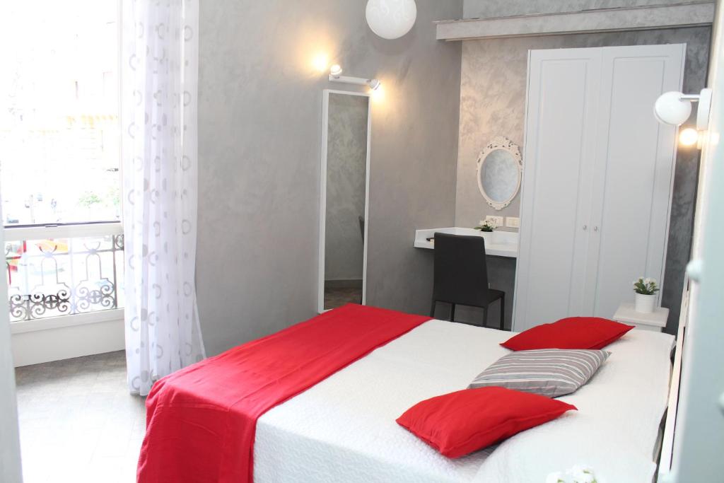 
Ein Bett oder Betten in einem Zimmer der Unterkunft Hotel Residenza Nicola Amore
