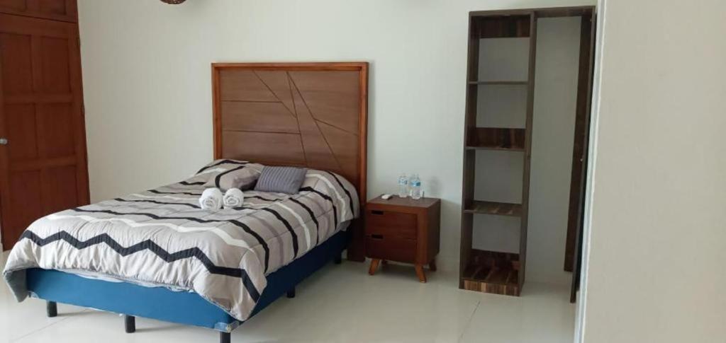 Postel nebo postele na pokoji v ubytování Casa Playa