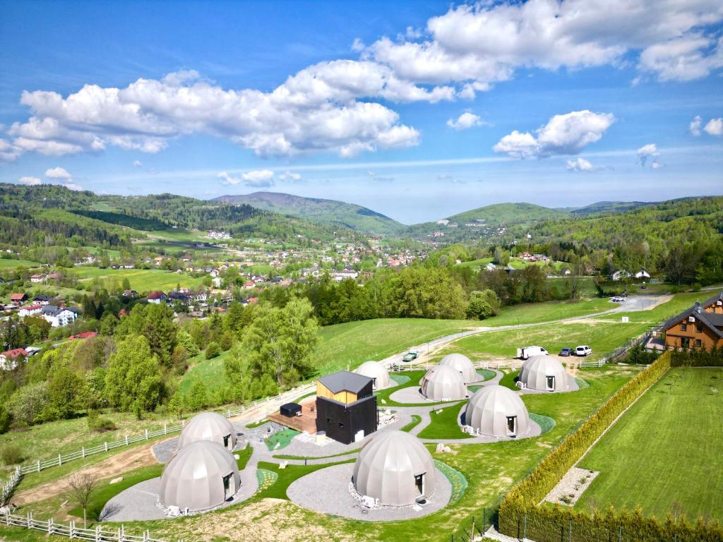 Příroda nedaleko luxury tent
