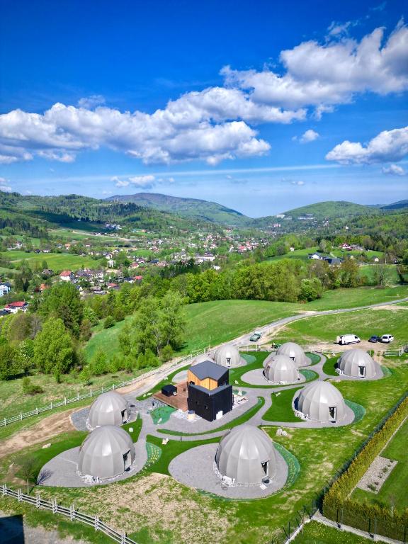 Příroda nedaleko luxury tent