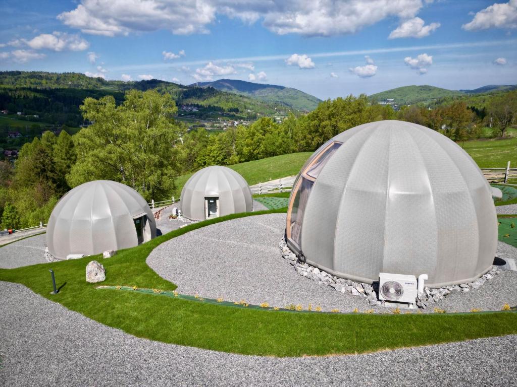 Příroda nedaleko luxury tent