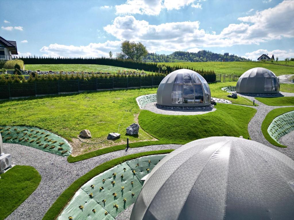 Zahrada ubytování Wisła Glamping