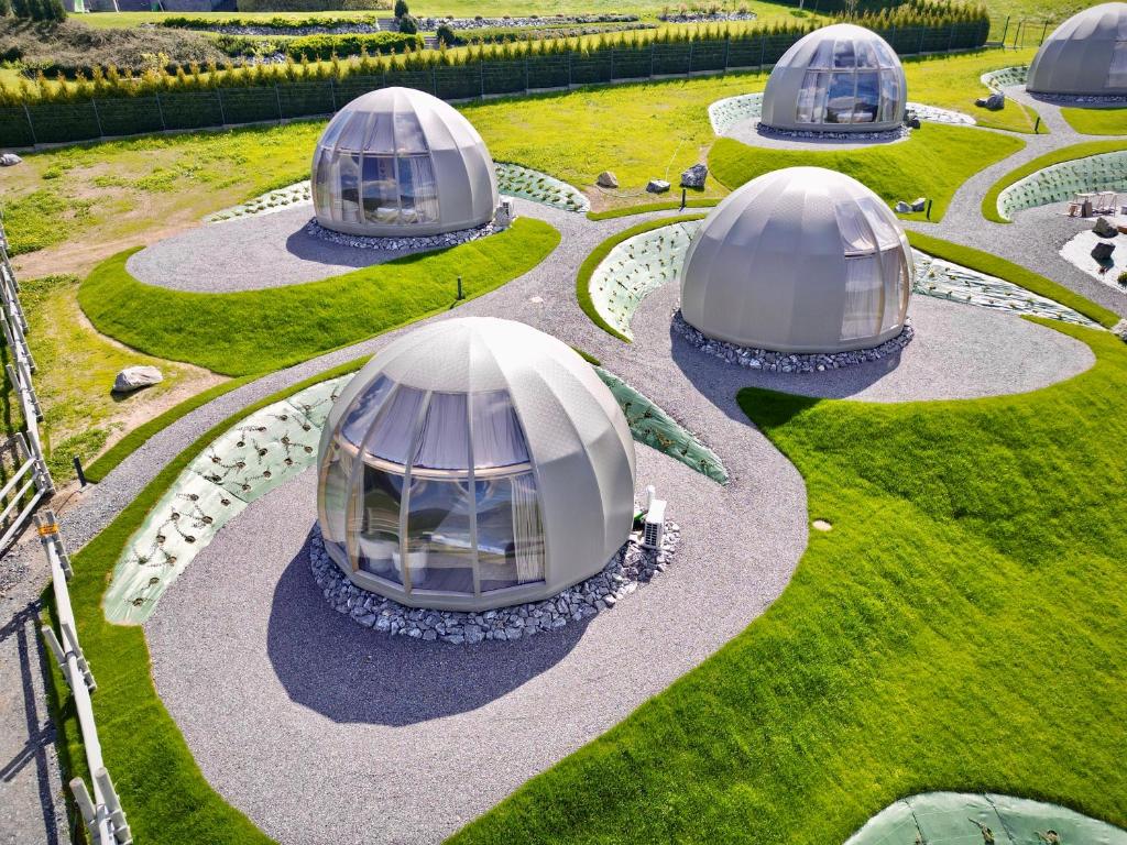 Zahrada ubytování Wisła Glamping