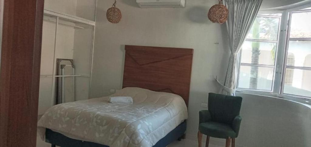Postel nebo postele na pokoji v ubytování Casa Playa