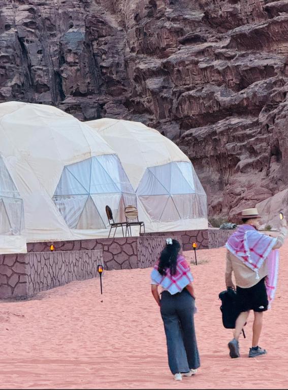 Hosté ubytování Wadi rum Bubble Camp & tour