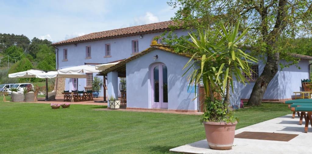 Vonkajšia záhrada v ubytovaní Casa Fontanino