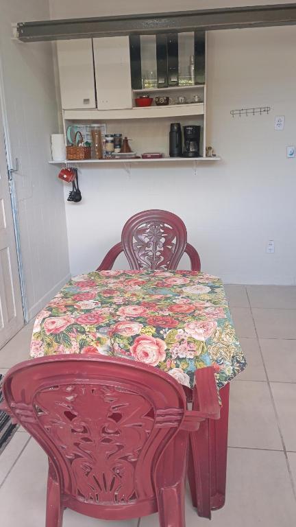 Kuchyň nebo kuchyňský kout v ubytování Suíte Casa Central Garagem Hatch