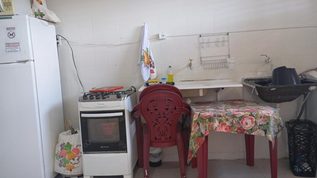 Kuchyň nebo kuchyňský kout v ubytování Suíte Casa Central Garagem Hatch