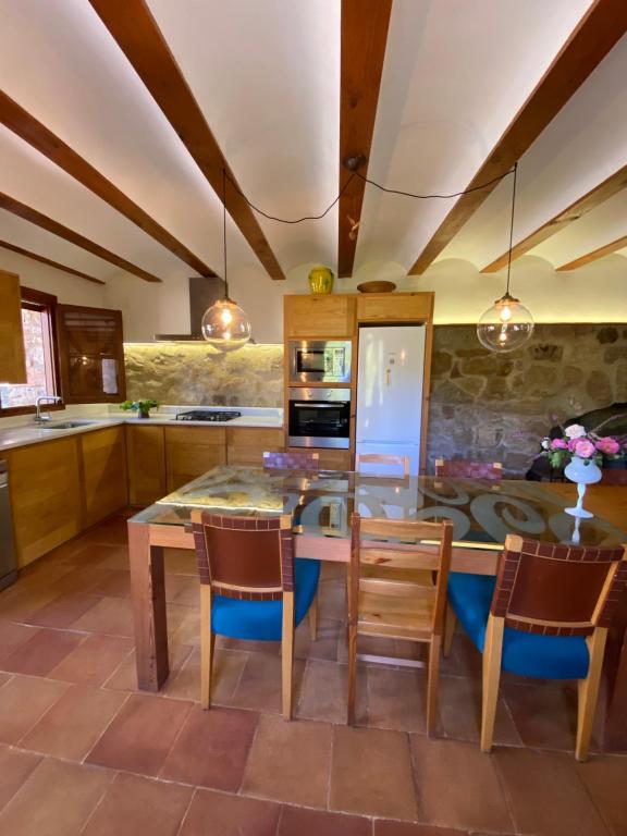 Kuchyň nebo kuchyňský kout v ubytování La Casa de Los Moyas