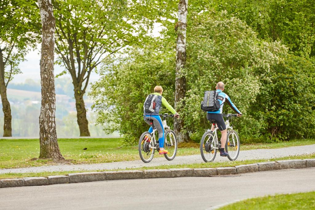 Jízda na kole v ubytování Gutshof Penning nebo okolí
