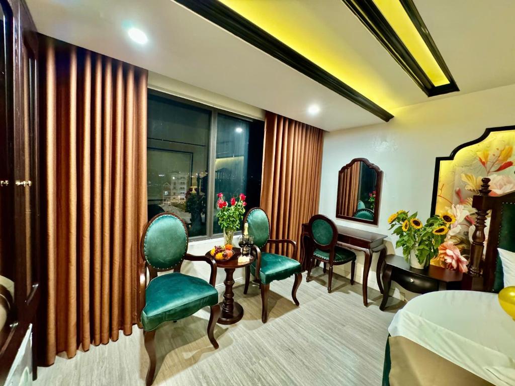 Posezení v ubytování Bảo Anh Hotel