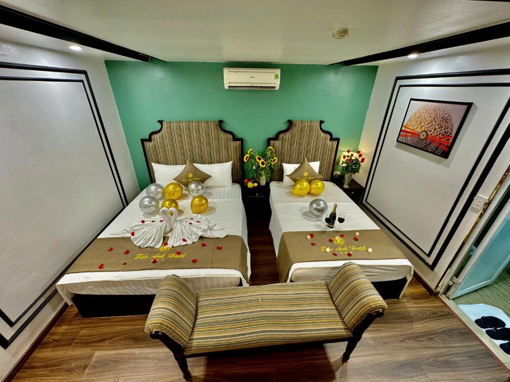 Posezení v ubytování Bảo Anh Hotel