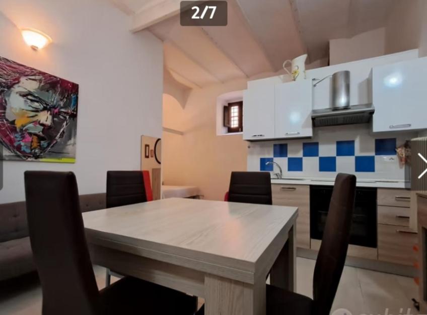 A kitchen or kitchenette at Appartamento Marta