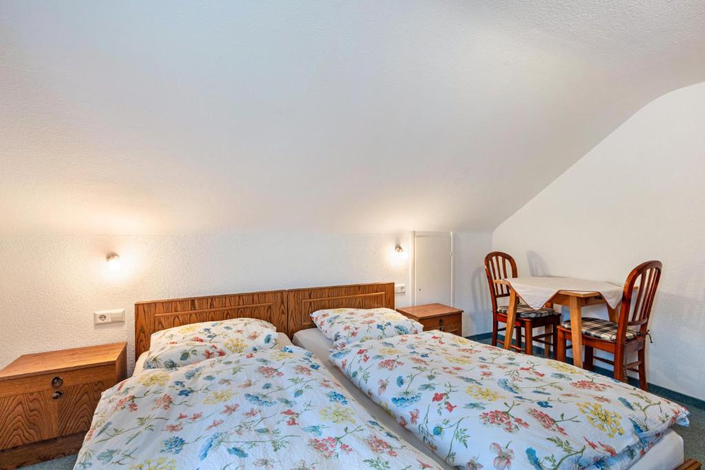 Postel nebo postele na pokoji v ubytování Haus Michler