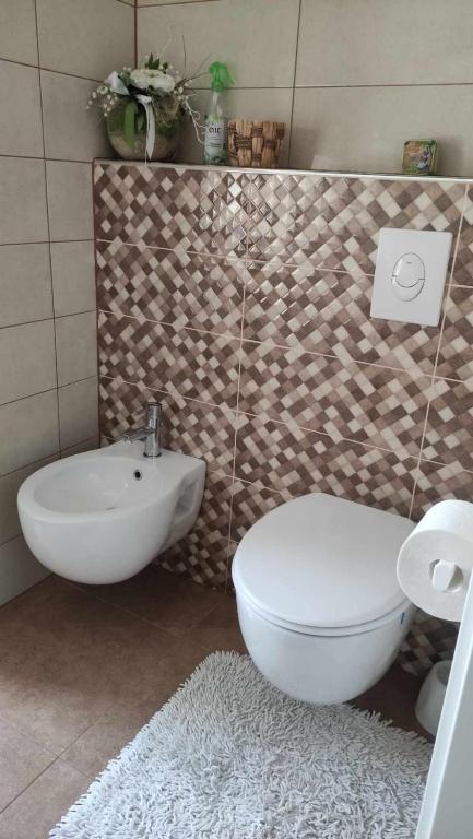 Koupelna v ubytování Apartman Tihana