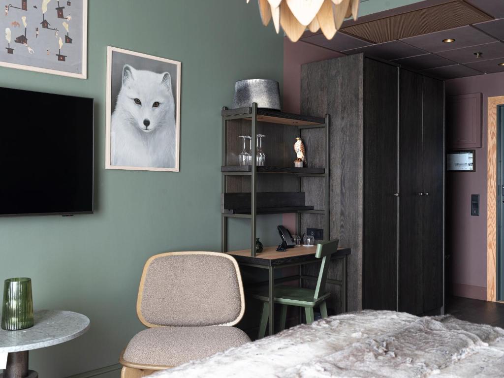TV a/nebo společenská místnost v ubytování Elite Hotel Frost - Hotel & Spa