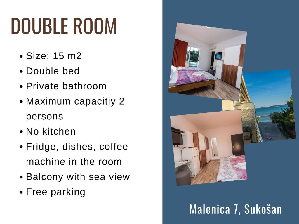 Guest House Malenica - Double Room With Balcony