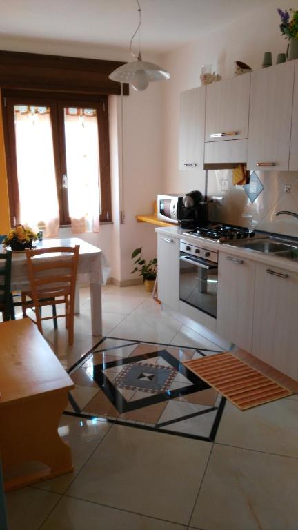 Kuchyň nebo kuchyňský kout v ubytování B&b Sa Zodia Guest House