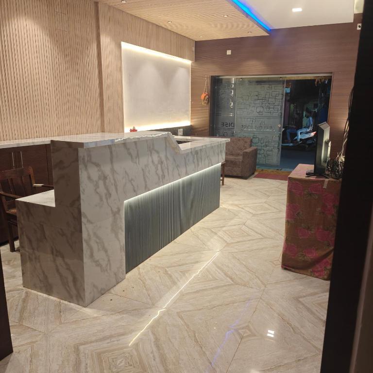 Posezení v ubytování Hotel Praj Paradise