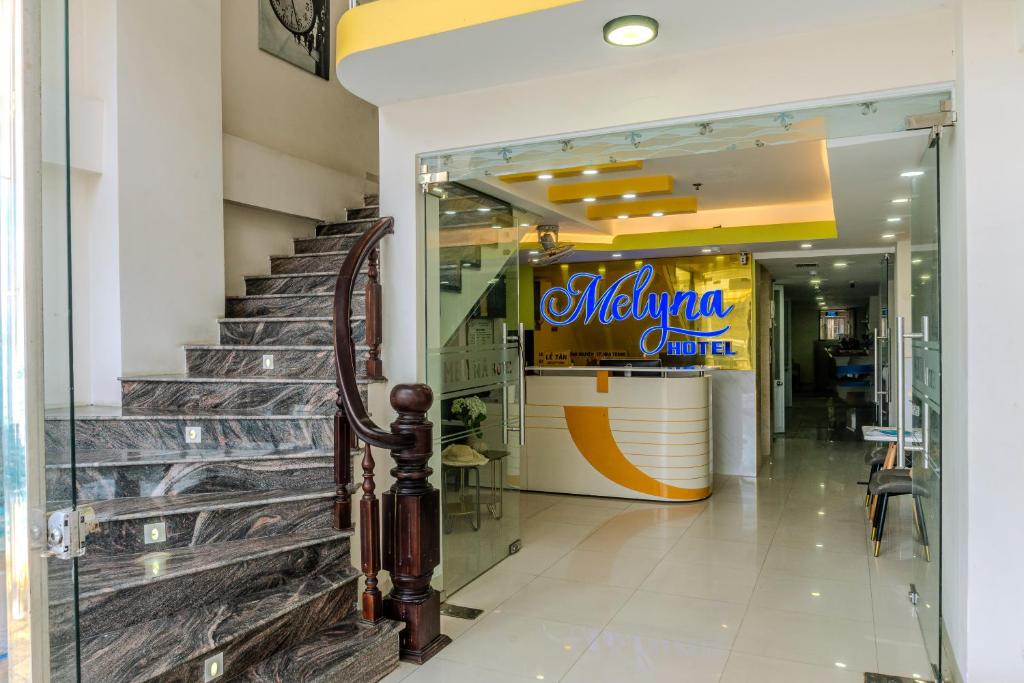 Khu vực sảnh/lễ tân tại Melyna Hotel Nha Trang Beach