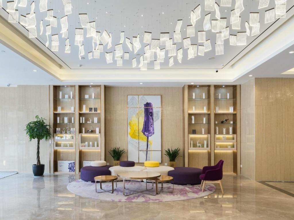 Posezení v ubytování Lavande Hotels Xuzhou Yunlong Wanda Medical University