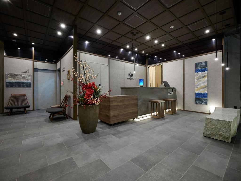 Vstupní hala nebo recepce v ubytování GRAND MONday GINZA