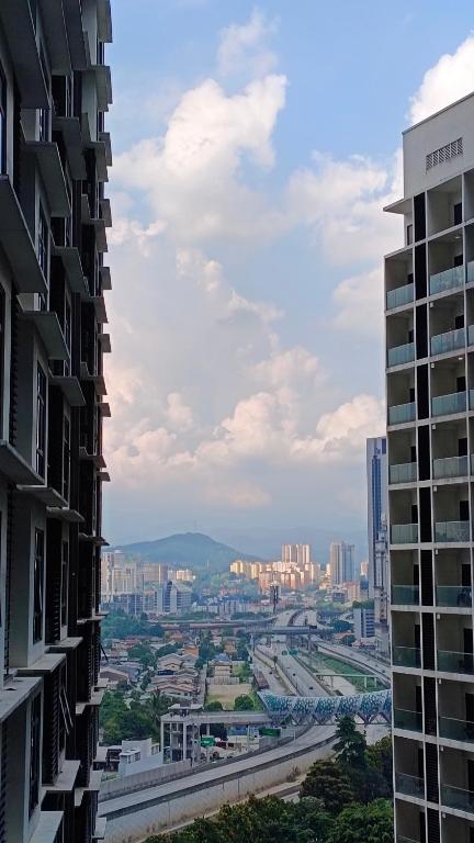 吉隆坡景观或在酒店看到的城市景观