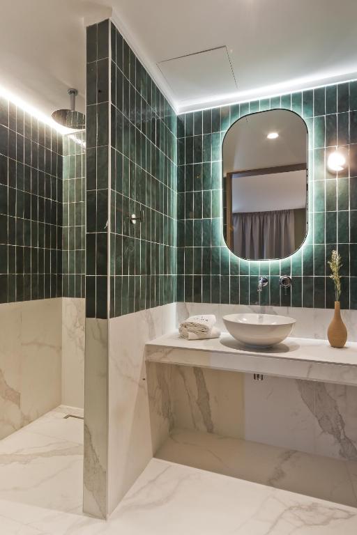 Koupelna v ubytování Arcus Luxury Suites Karpathos