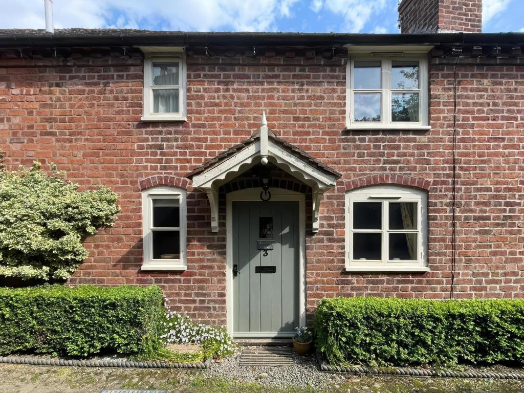 Bygningen som feriehuset ligger i