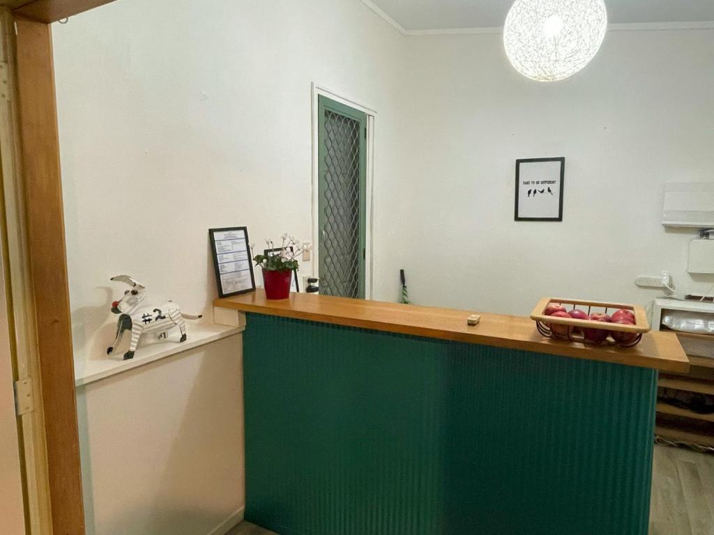 Kuchyň nebo kuchyňský kout v ubytování Tirau Motor Inn