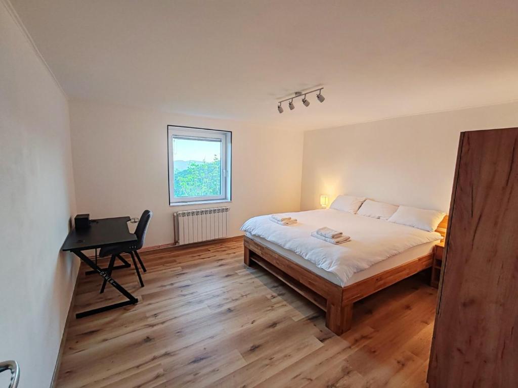 Ένα ή περισσότερα κρεβάτια σε δωμάτιο στο Apartments Stella Vittoria