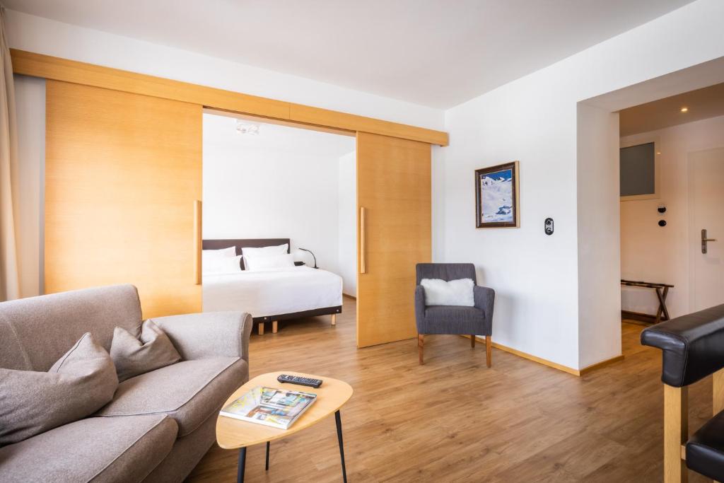 Posezení v ubytování Hotel Berghof