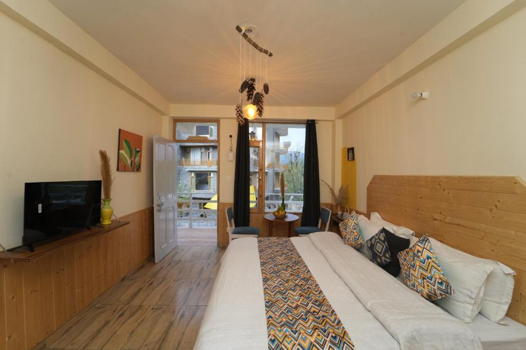 TV a/nebo společenská místnost v ubytování Starway Homes