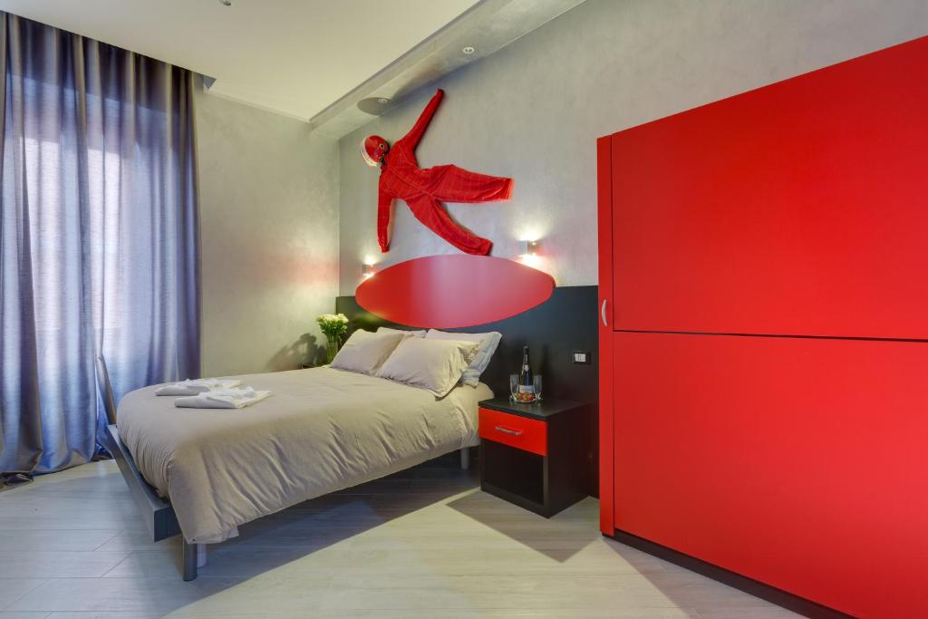 Postel nebo postele na pokoji v ubytování Excellence Suite