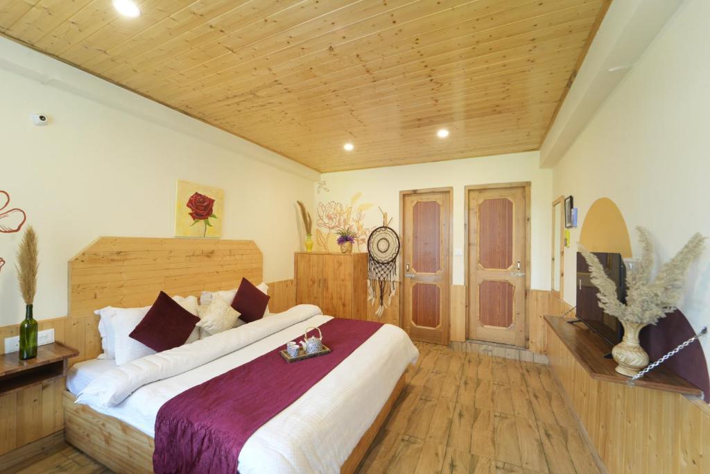 Postel nebo postele na pokoji v ubytování Starway Homes