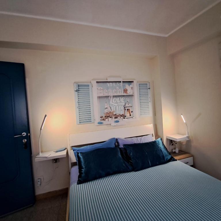 Postel nebo postele na pokoji v ubytování IL Ritratto casa vacanza