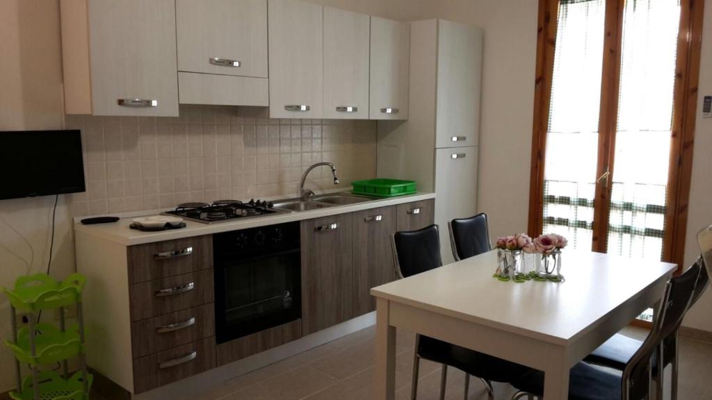 Kuchyň nebo kuchyňský kout v ubytování Casa Vacanza Sophie