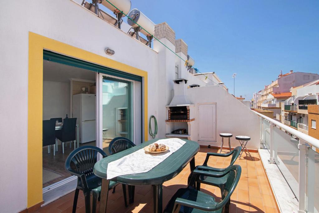 Balkón nebo terasa v ubytování Apartamento Dourado Duplex