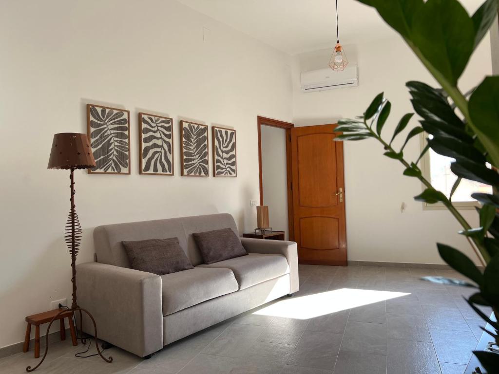 Posezení v ubytování La casa dell'Artemisia