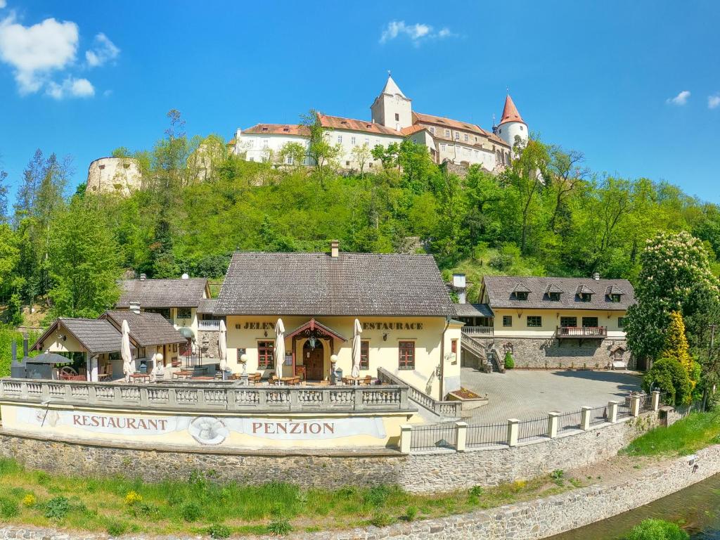 Budova, kde se penzion nachází