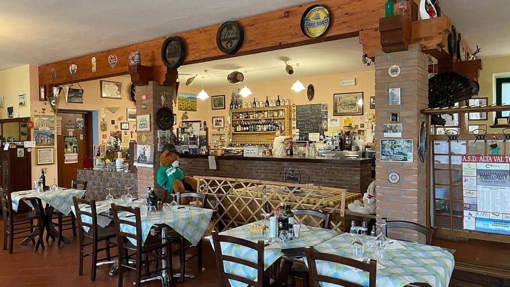 Lounge nebo bar v ubytování Locanda dall'orso