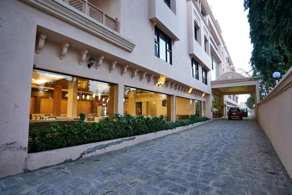 Budova, kde se hotel nachází