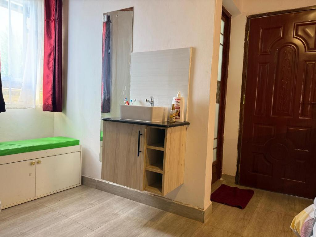 Kuchyň nebo kuchyňský kout v ubytování Jazby Guest House, Naivasha