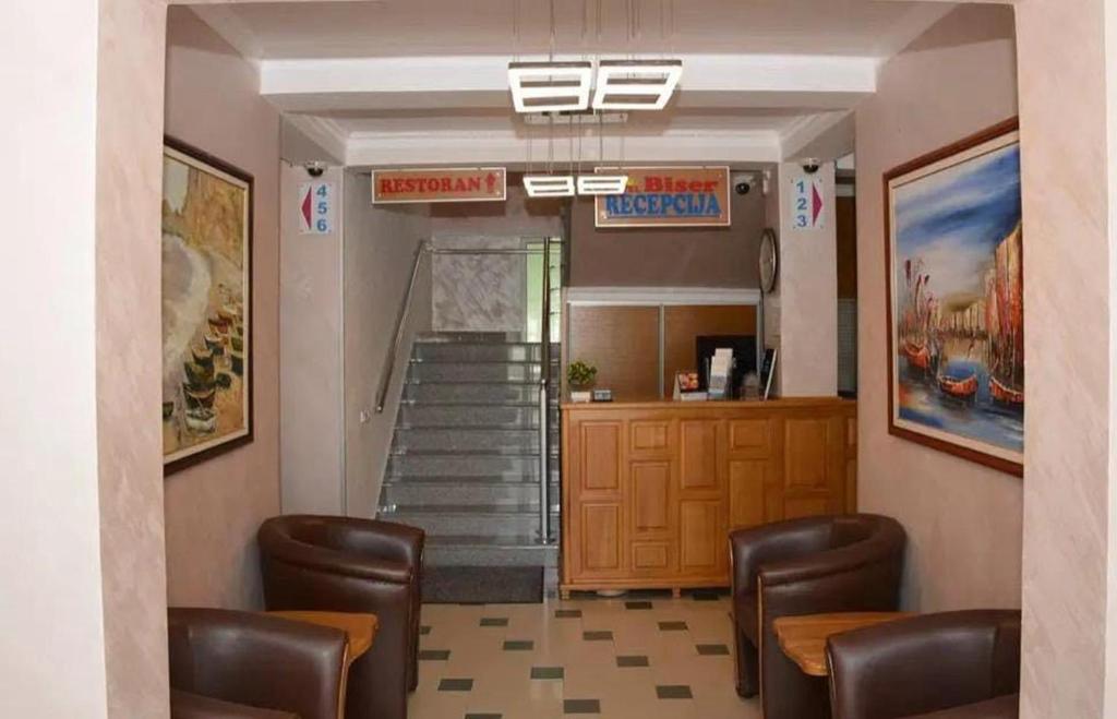 Posezení v ubytování Hotel Biser