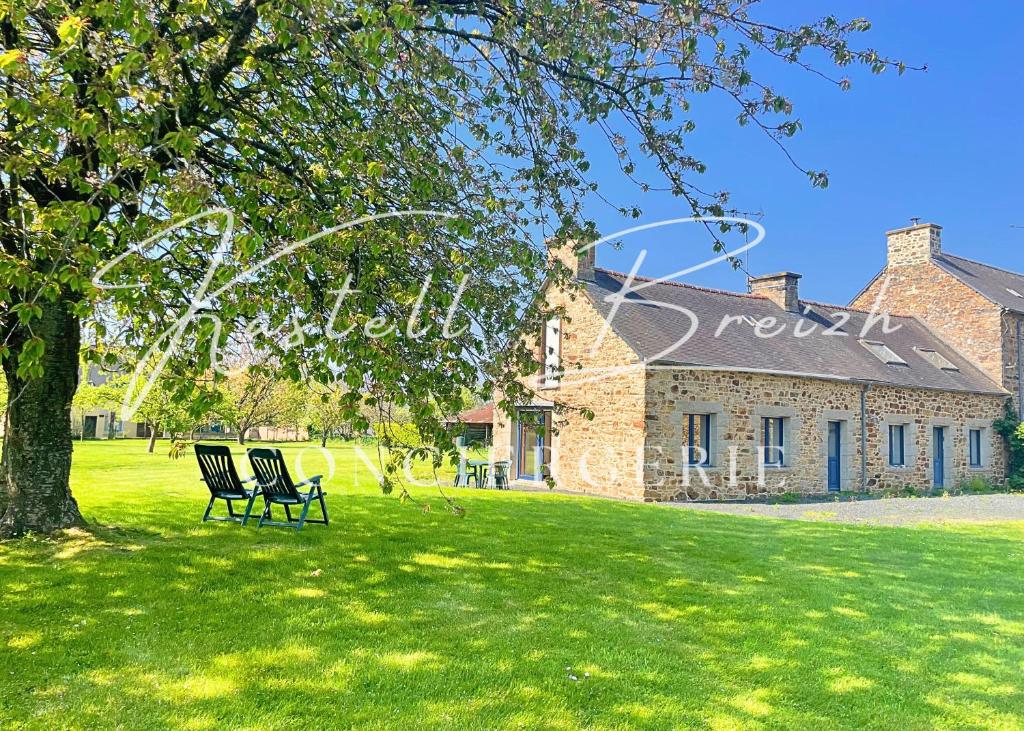 Zahrada ubytování Maison et Jardin Ar Fardo by Kastell Breizh Conciergerie